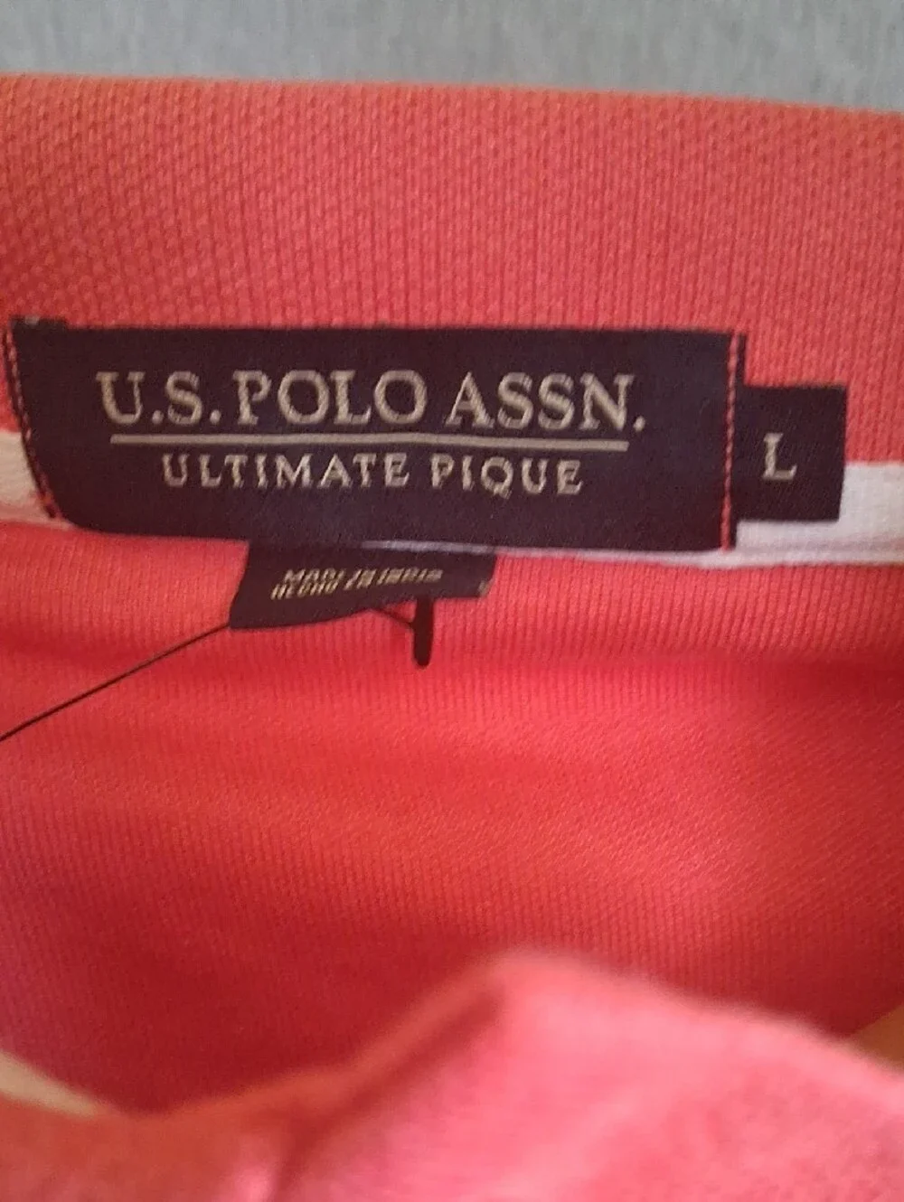Ralph Lauren Men’s Coral Pink Polo Shirt